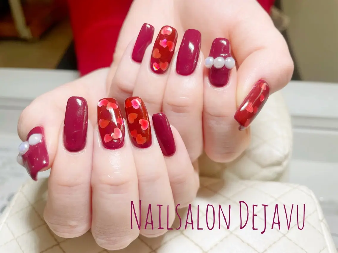 ネイル 持ち込み ハンドネイル Nail salon Dejavu 🌿のネイルデザイン