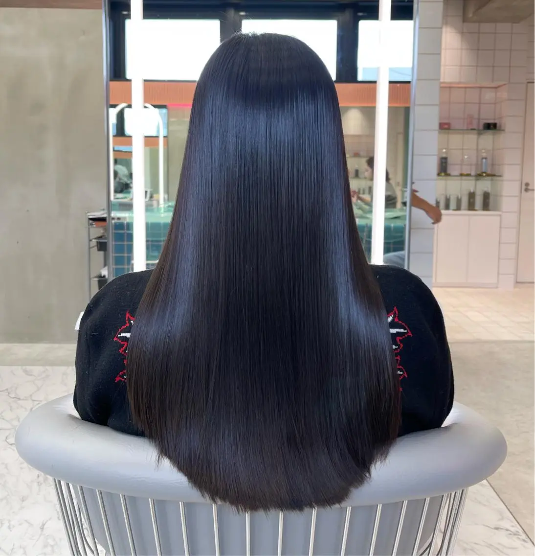 ロング トリートメント 酸熱トリートメント ヘアカラー トリートメント ✨縮毛矯正✨レイヤー ホウダカズヒロのヘアスタイル
