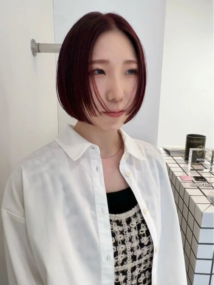 ショート カラー メンズヘア/大人男子 /ナチュラルのヘアスタイル