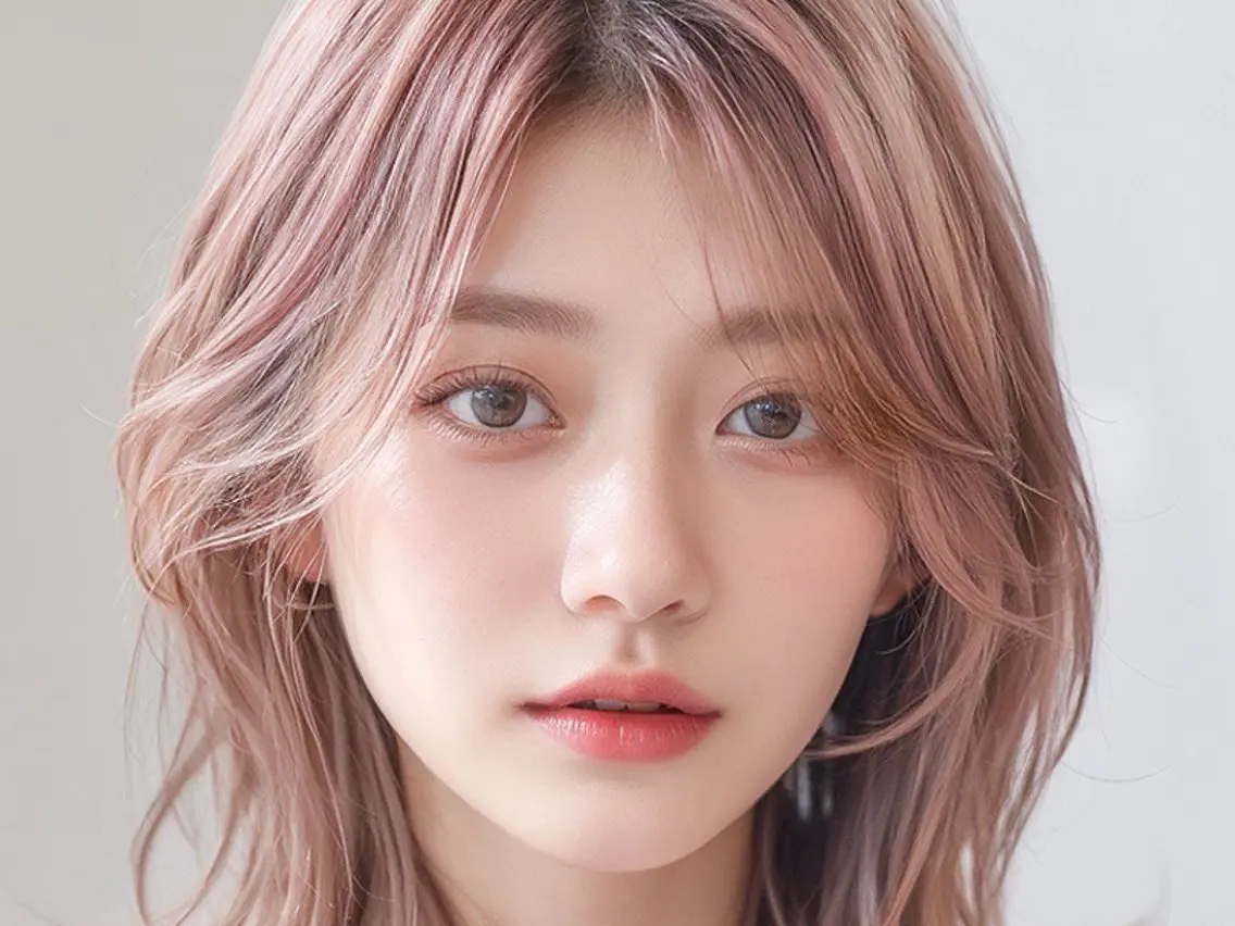 カラー 透明感カラー ヘアカラー 中野 莉子のマツエク・マツパデザイン