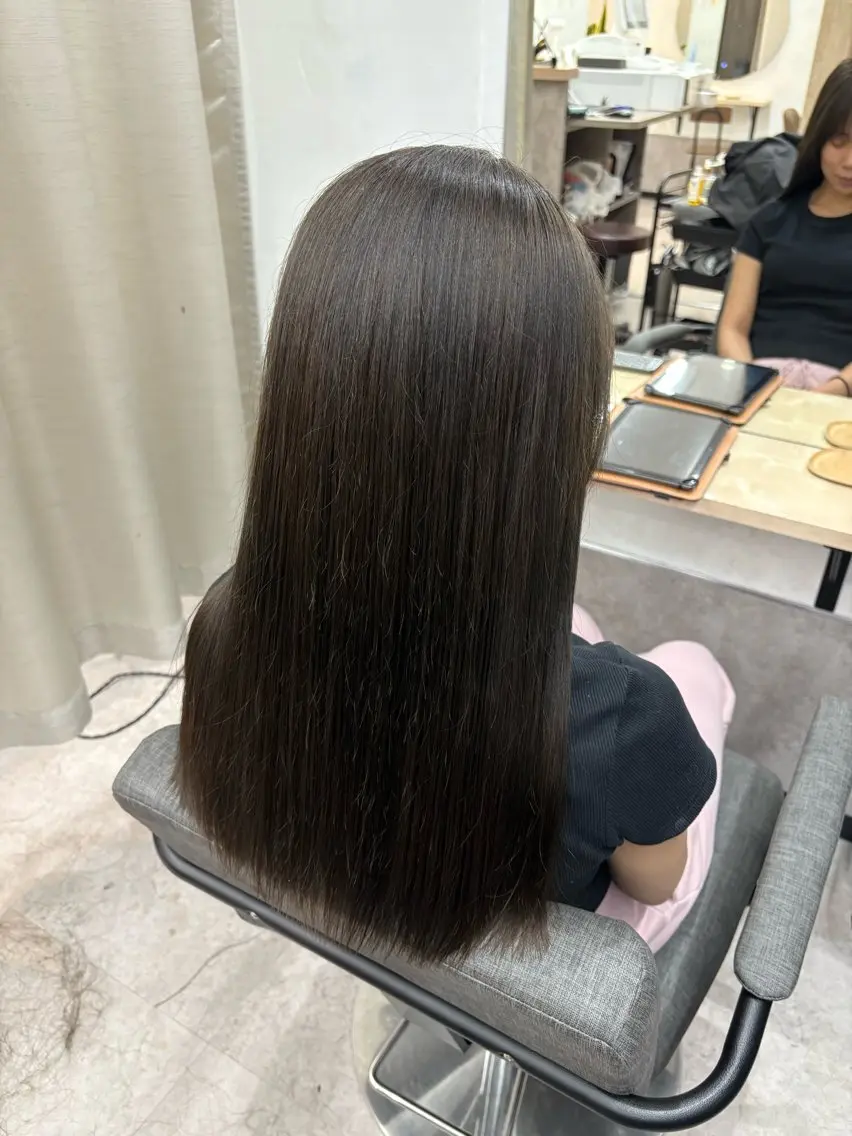 カラー ヘアカラー トリートメント TELA HAIR 店長 塩田のヘアスタイル