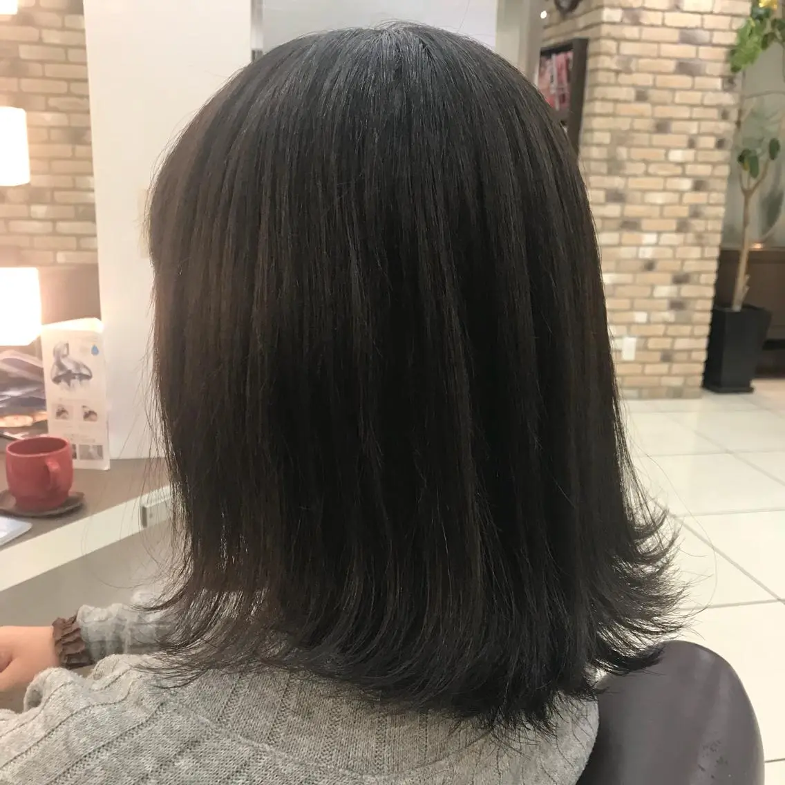 ミディアム カラー 馴染ませNo.1🧃 エクステ・アレンジのヘアスタイル