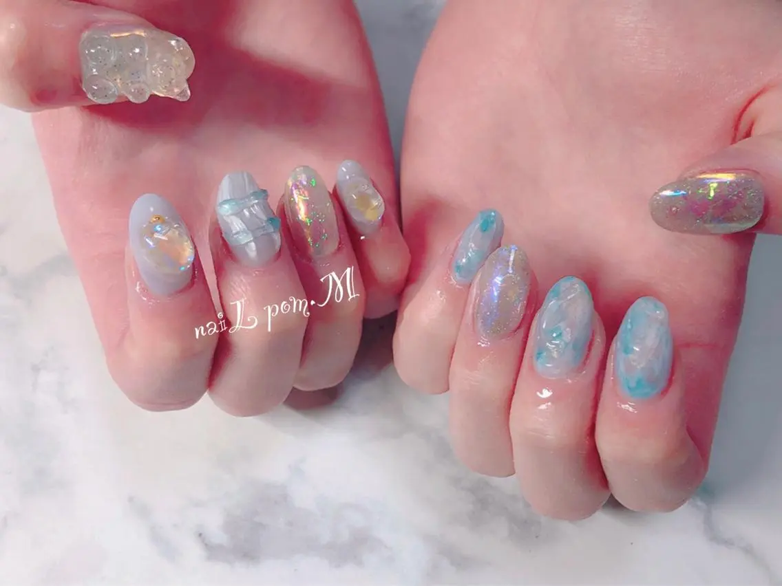 ネイル naiL pom.Mのネイルデザイン