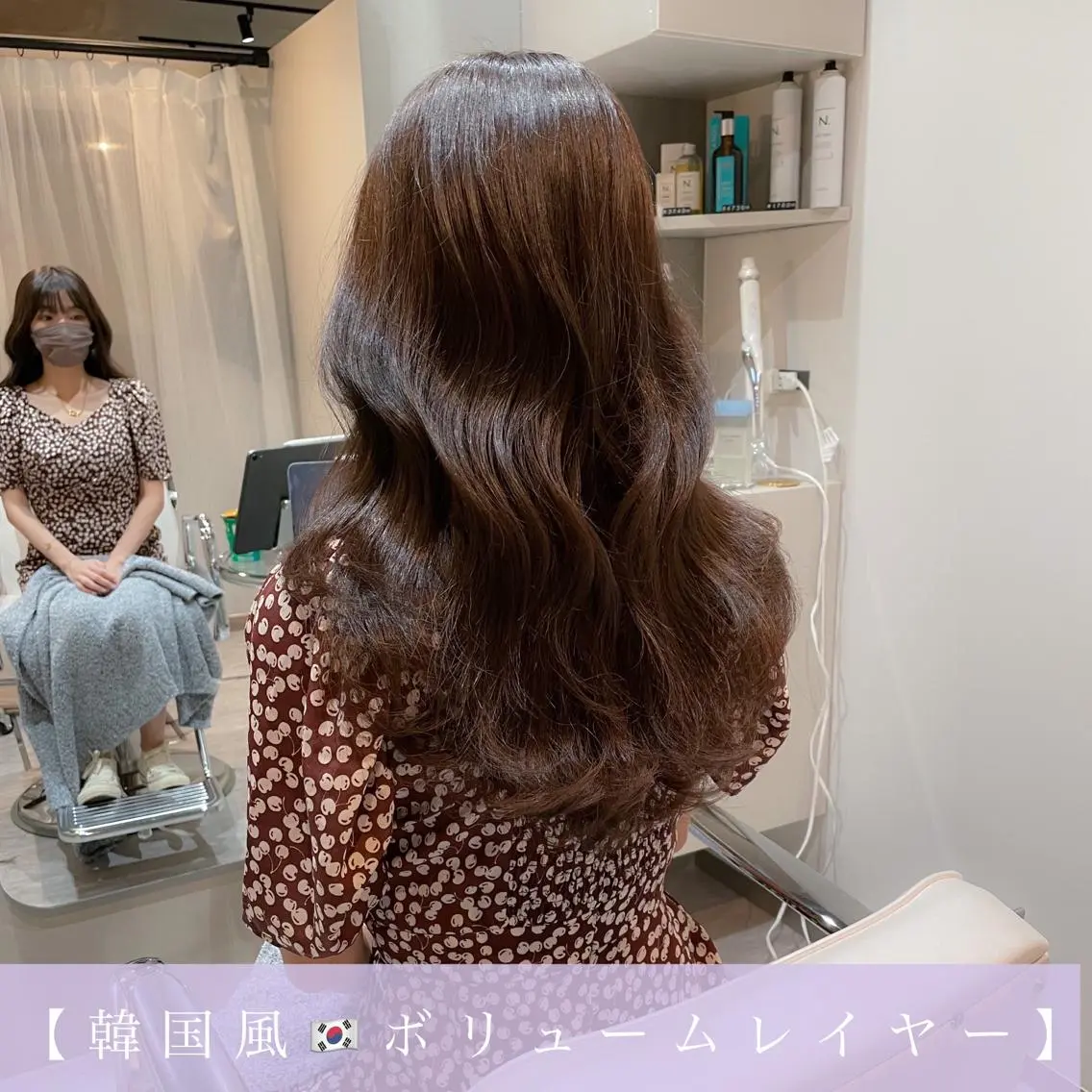 ロング くびれヘア 韓国風ヘア レイヤーカット LOMA🇰🇷 銀座クボタのヘアスタイル