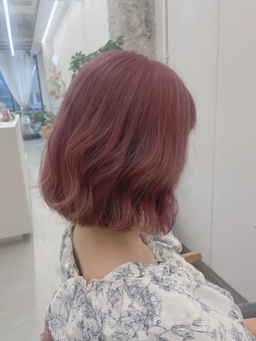ショート カット ヘアカラー トリートメント 🌷花屋併設🌷 西松さらのマツエク・マツパデザイン