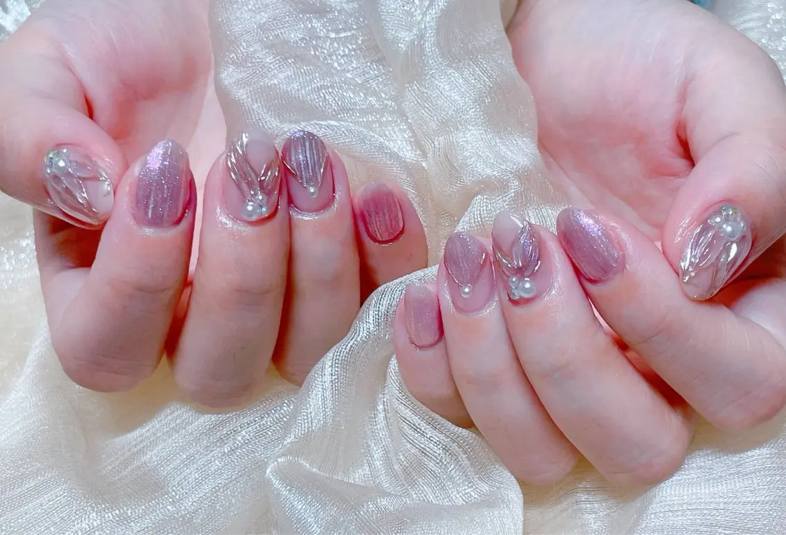 ネイル ハンドネイル ハンドケア 💫ゆか_ Nailartistのネイルデザイン
