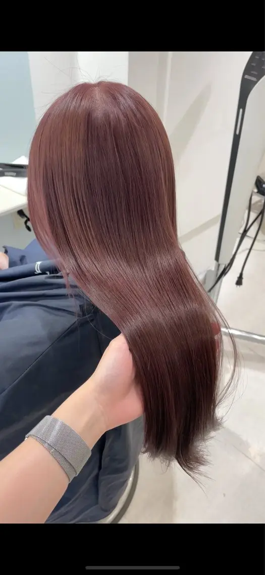 ロング カラー ParveMix 🩶🫧入江 香名のヘアスタイル