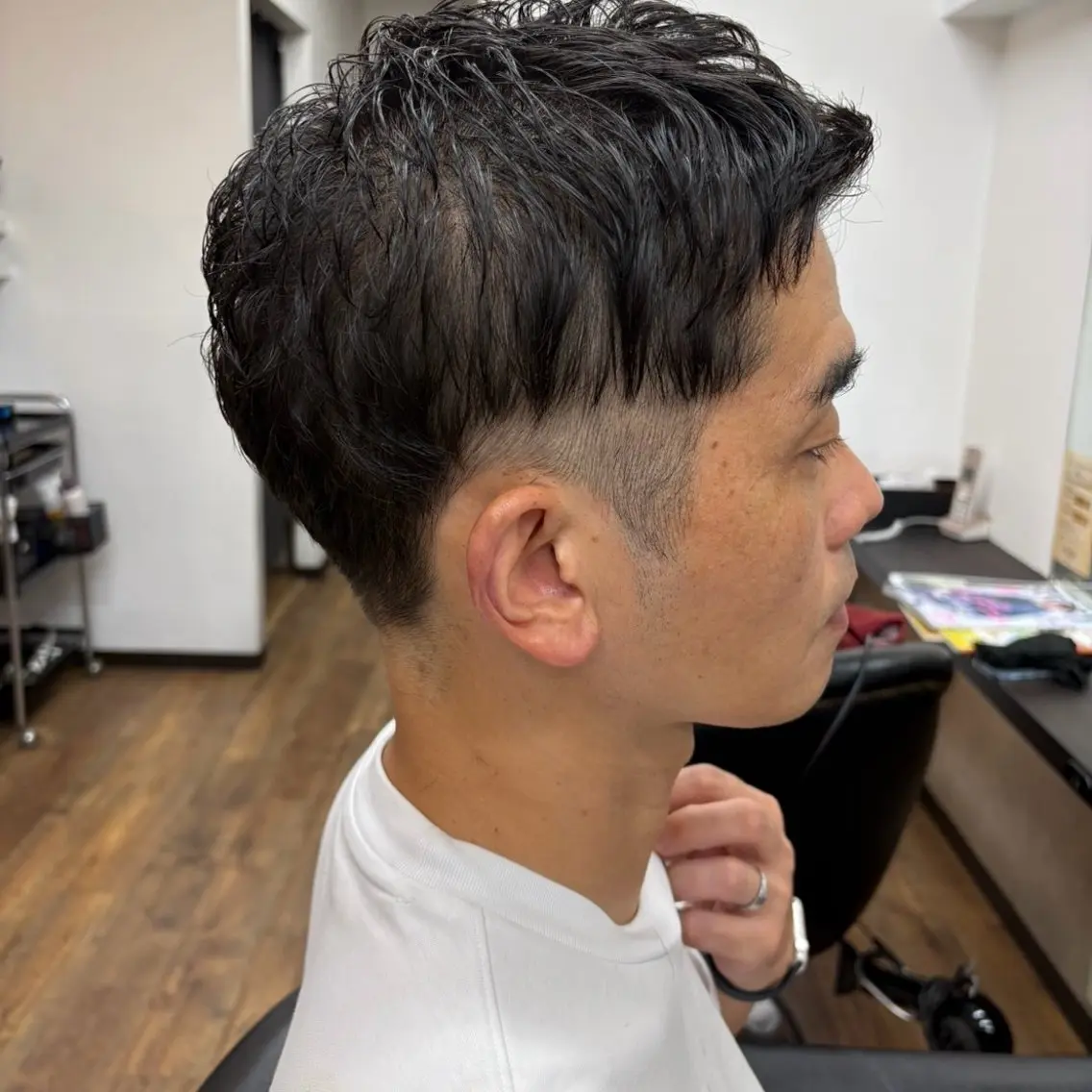ショート メンズ monde 西田店のヘアスタイル