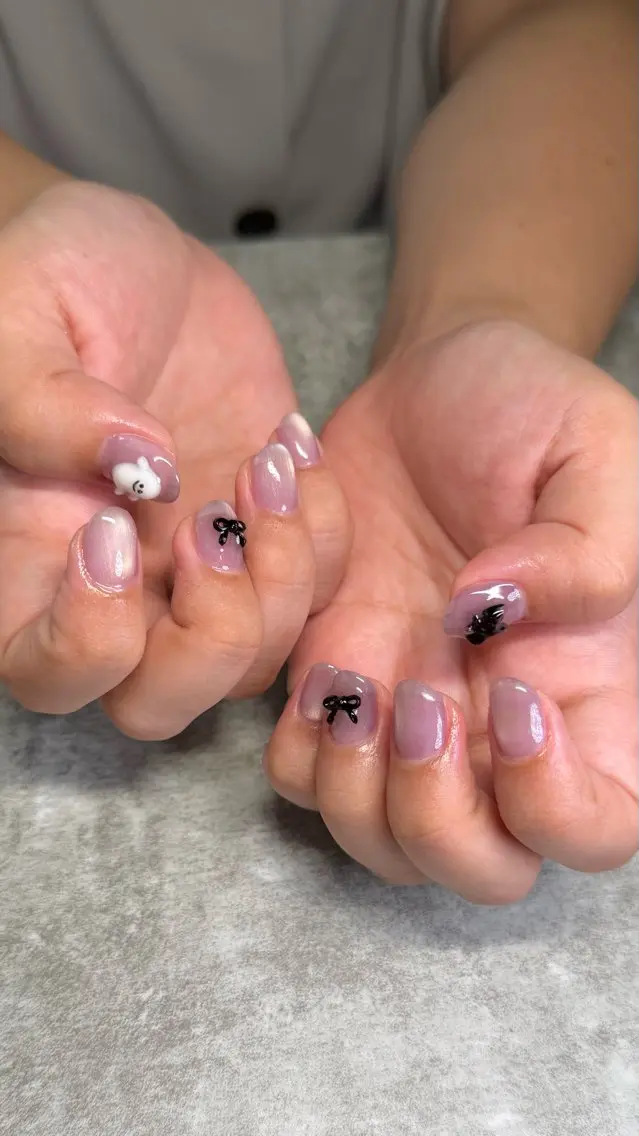 ネイル ハンドネイル ハンドケア shino🌟 痛ネイルのネイルデザイン