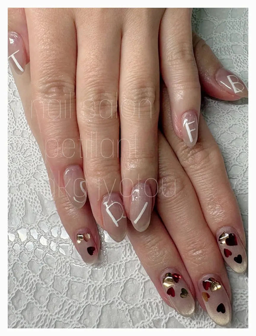 ネイル アートネイル 持ち込み nail salon petillantのネイルデザイン