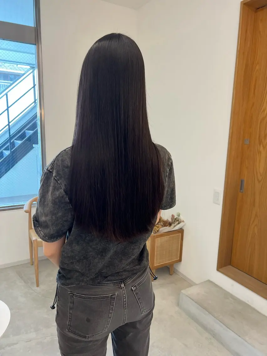 ロング yu koのヘアスタイル