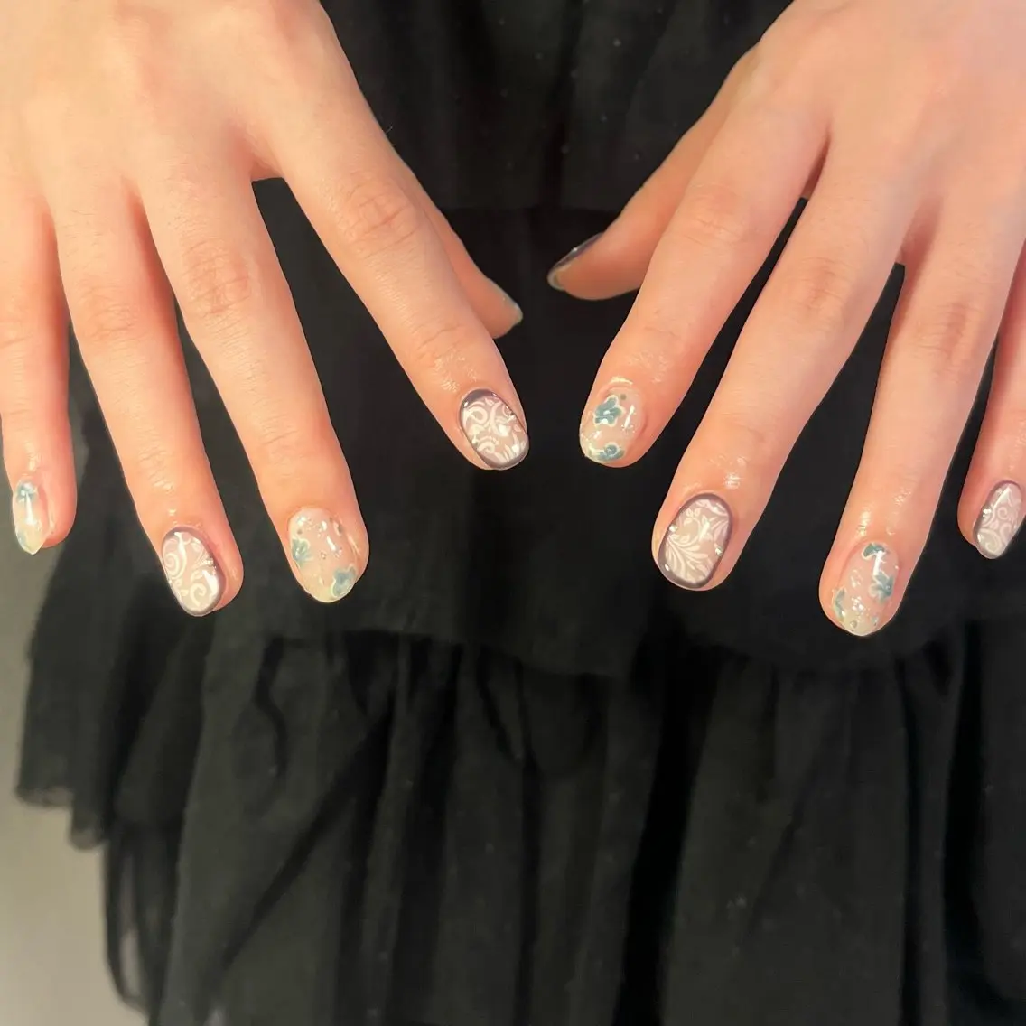 ネイル ハンドネイル フットネイル neroria nailのネイルデザイン