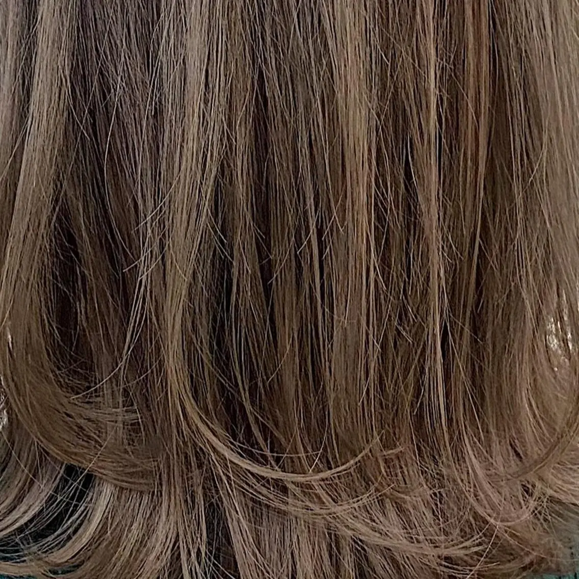 ミディアム カラー ヘアアレンジ ブリーチ グレージュ レイヤーカット 池袋/韓国レイヤー 💗🐇amiのヘアスタイル