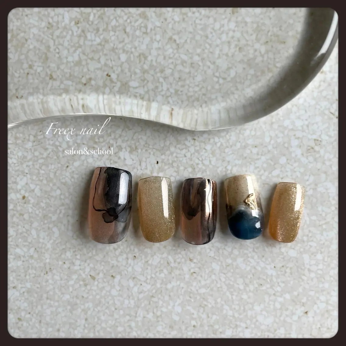 ネイル ニュアンスネイル ハンドネイル ハンドケア freex nail /ニュアンス/個性派のネイルデザイン