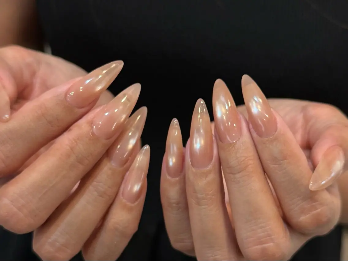 ネイル フレンチネイル マグネットネイル 持ち込み ニュアンスネイル ワンカラーネイル ハンドネイル LINEA.nail Kozueのネイルデザイン