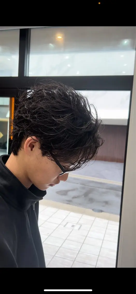パーマ メンズ カット パーマ トリートメント fifth かいとのヘアスタイル