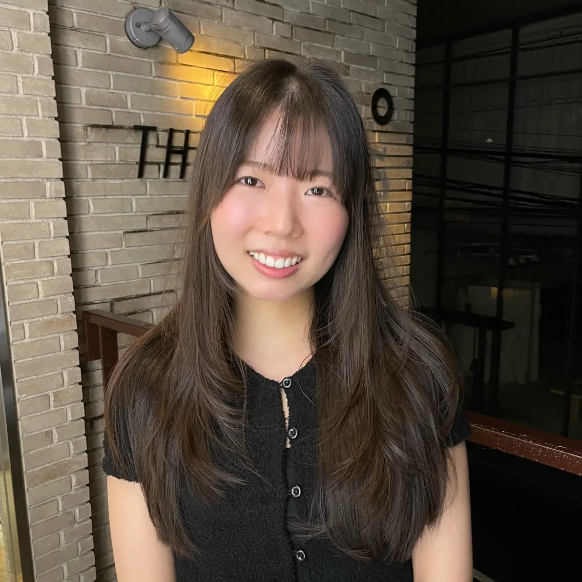 ロング 右田 ほのかのヘアスタイル
