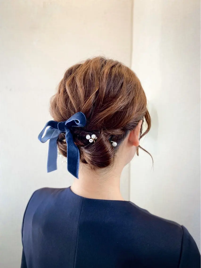 ヘアアレンジ ヘアセット hair make もりした ゆうのヘアスタイル