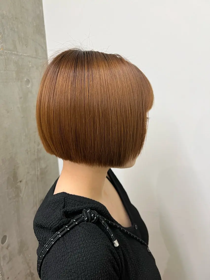 ショート ボブ 土田かほ/本日🈳 透明感カラー🍃のヘアスタイル