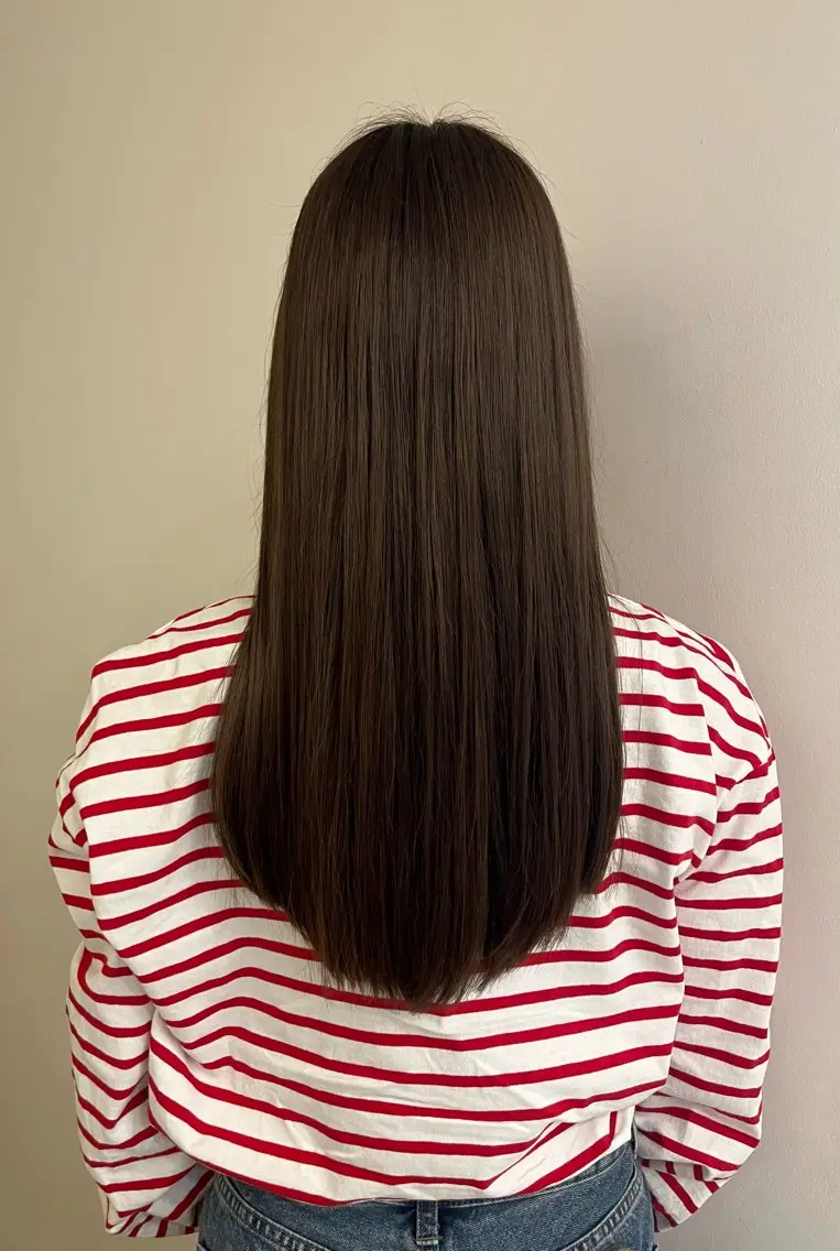 ロング カラー ブラウンカラー オレンジ ヘアカラー 福井 大翔のヘアスタイル