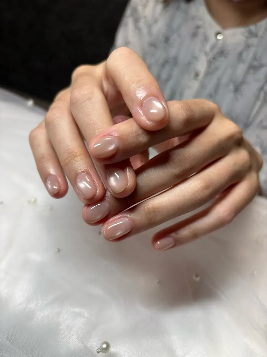 ネイル ビー玉ネイル ハンドネイル yuki /fikaのネイルデザイン