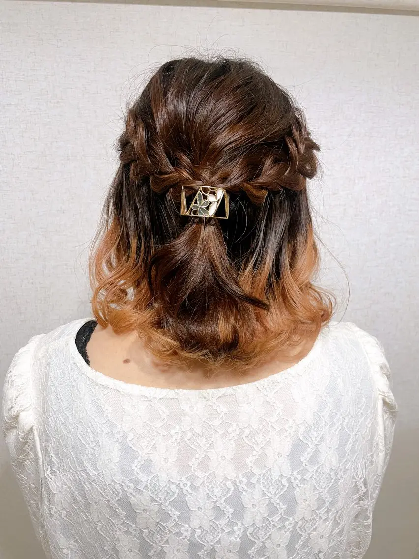 ヘアアレンジ ヘアセット hair salon【クラン】のヘアスタイル