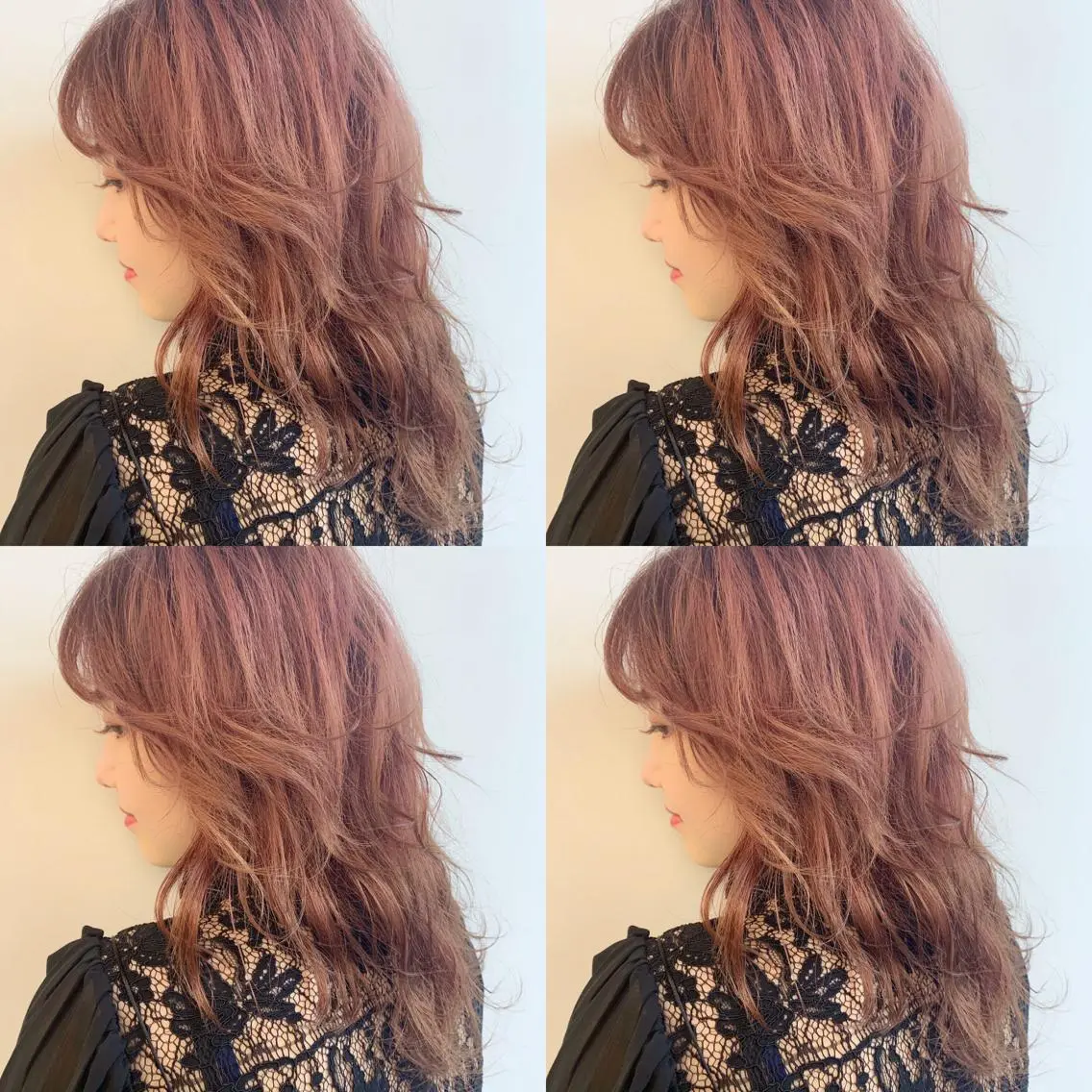 ミディアム 透明感カラー✂︎ YUKAのヘアスタイル