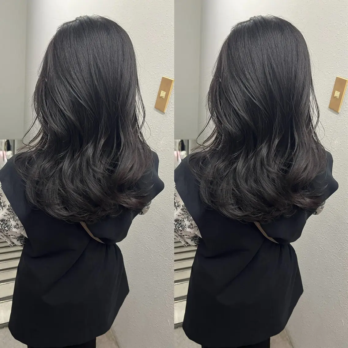 セミロング レイヤー×透明感 Tatsuya💫のヘアスタイル