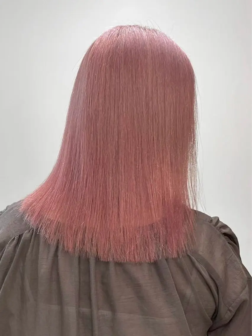 ミディアム LUCK rizunaのヘアスタイル