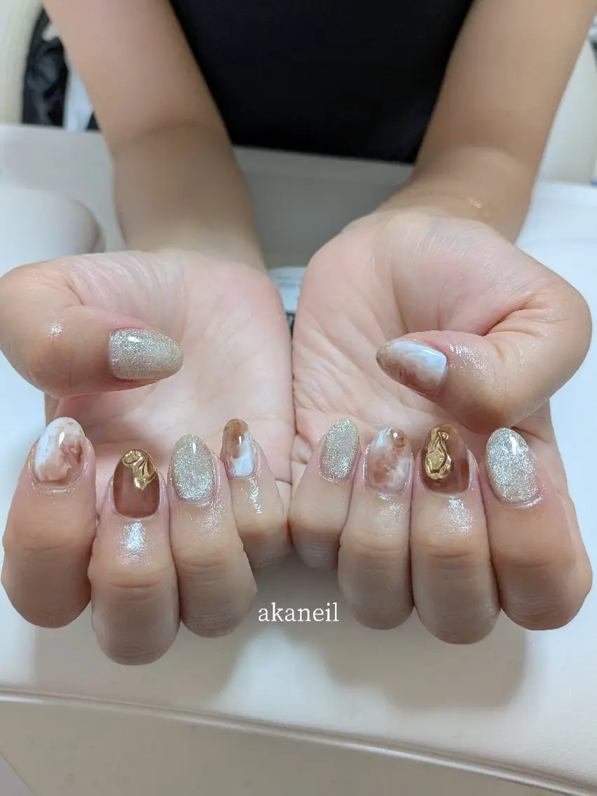 ネイル ハンドネイル 【akaneils】 アカネのネイルデザイン