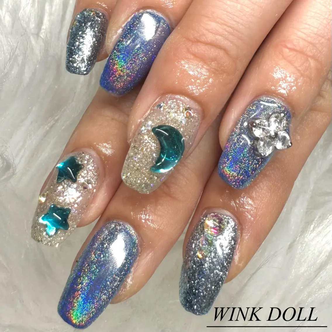 ネイル ハンドネイル WINK DOLL 🌹RIANのネイルデザイン
