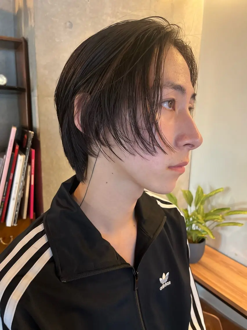 メンズ メンズショート レイヤーカット\ウル フ　chinatsuのヘアスタイル
