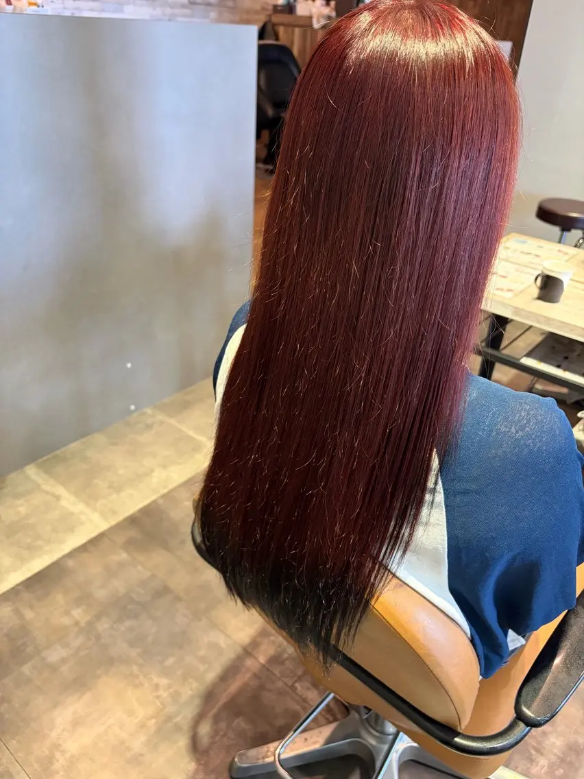 ロング ブリーチモデル RURUのヘアスタイル