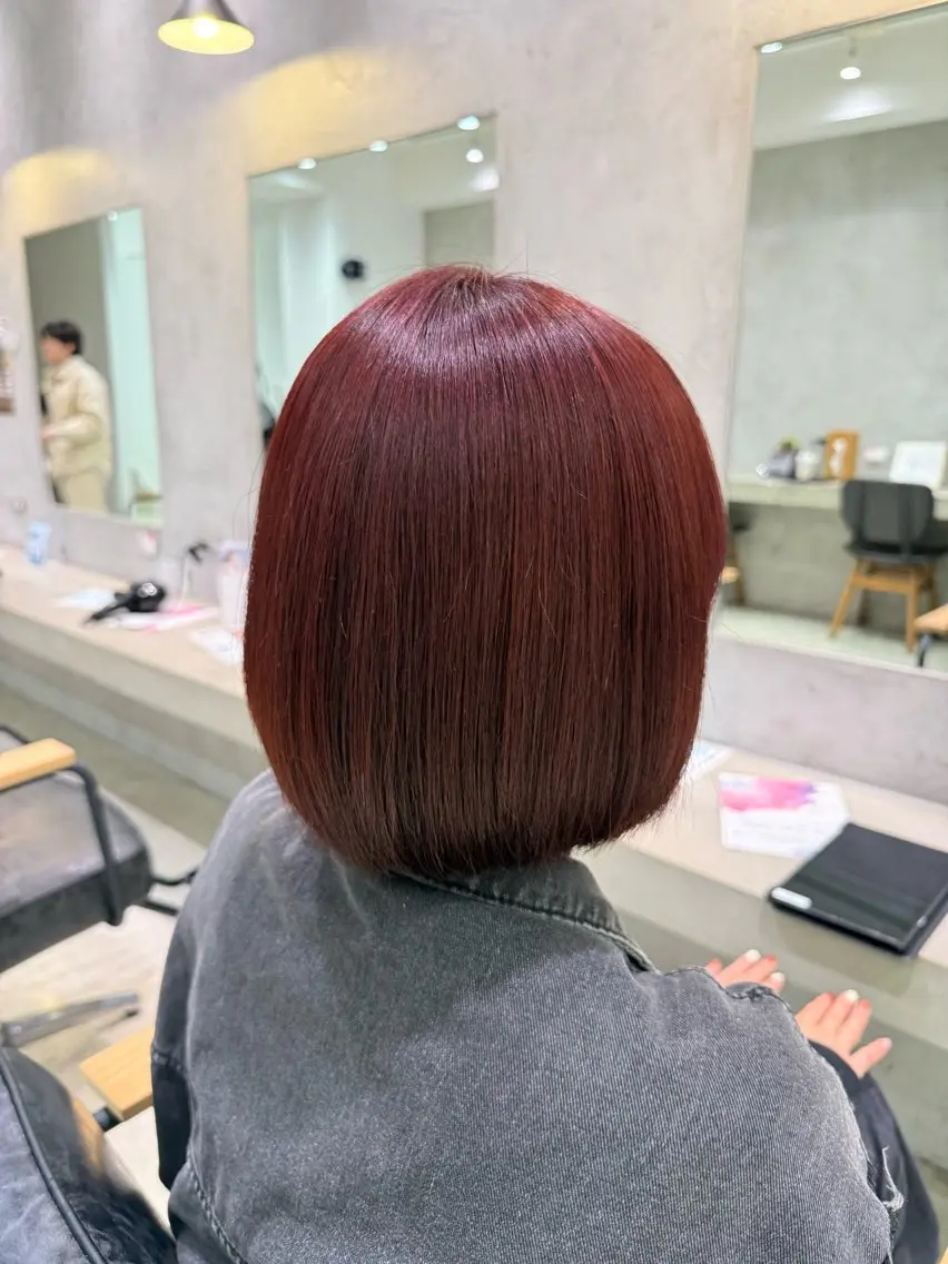 カラー 内田 涼風のヘアスタイル