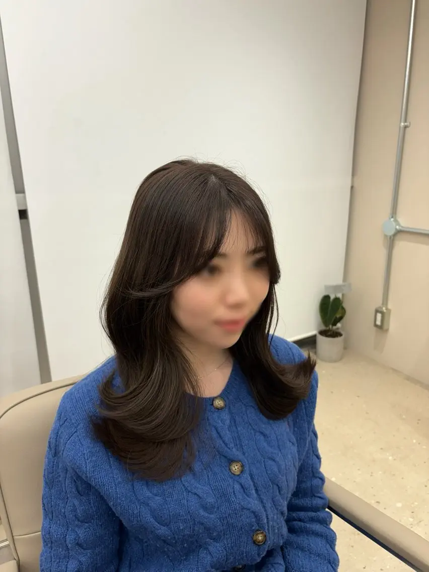 ロング くびれヘア 韓国風ヘア レイヤーカット maya 🫧 ボブカット♡募集中のヘアスタイル