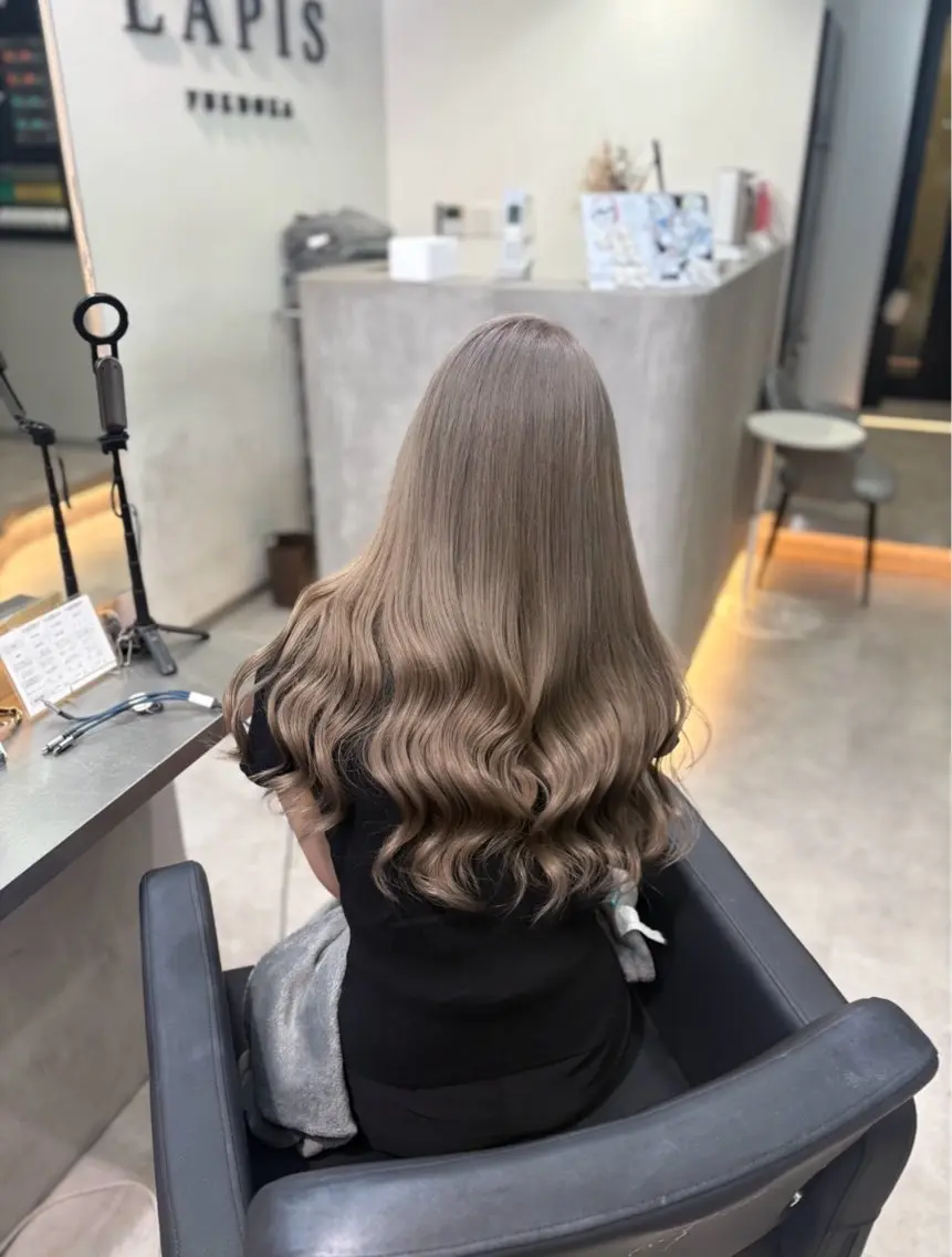 ロング ヘアカラー 店長山田 やまでぃーのヘアスタイル