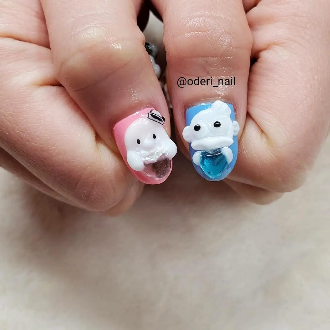 ネイル アートネイル フットネイル ジェルネイル 春ネイル おで@ oderi_nailのネイルデザイン