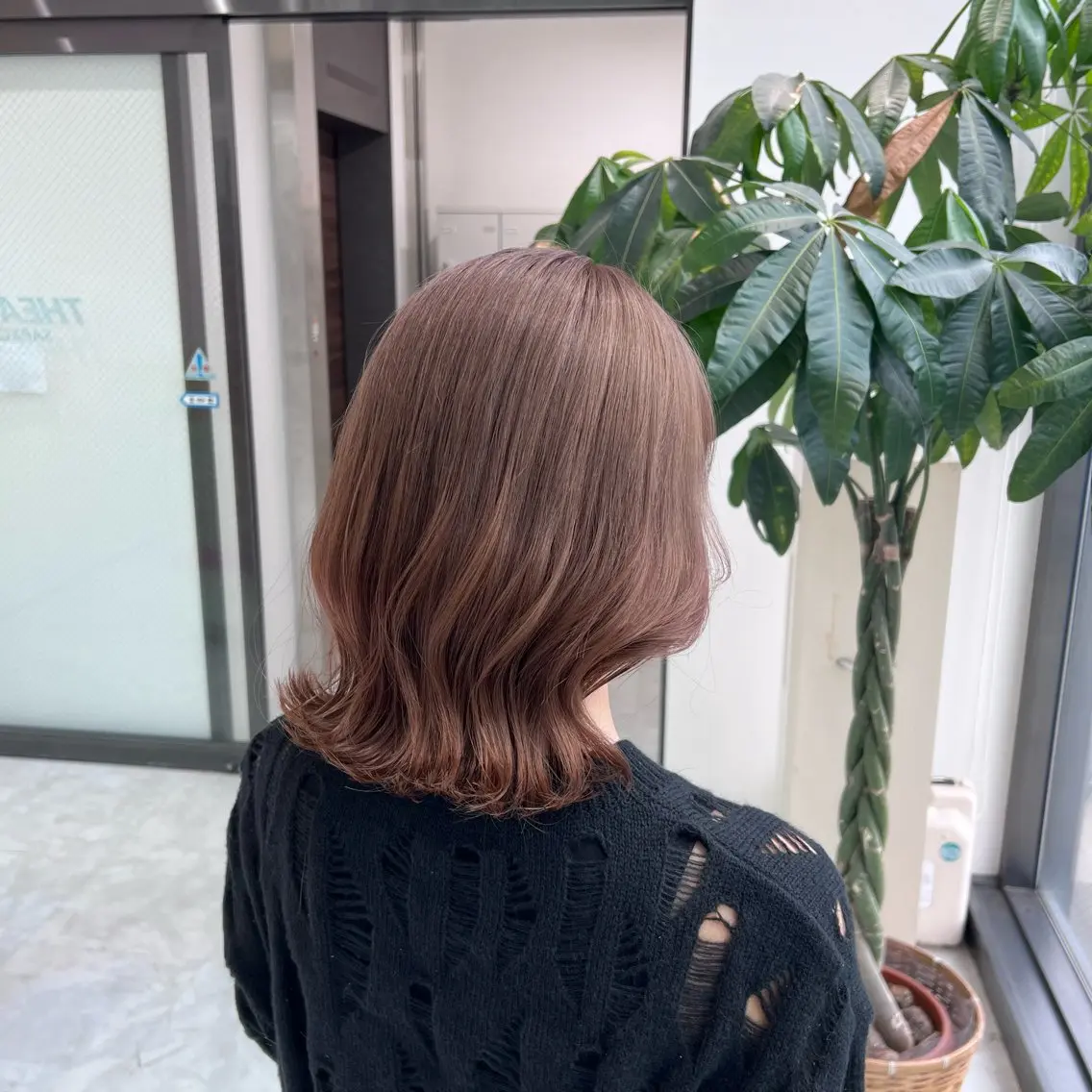 ミディアム カット ヘアカラー 🫧レイヤーカット ・ハッシュ🫧龍星のヘアスタイル