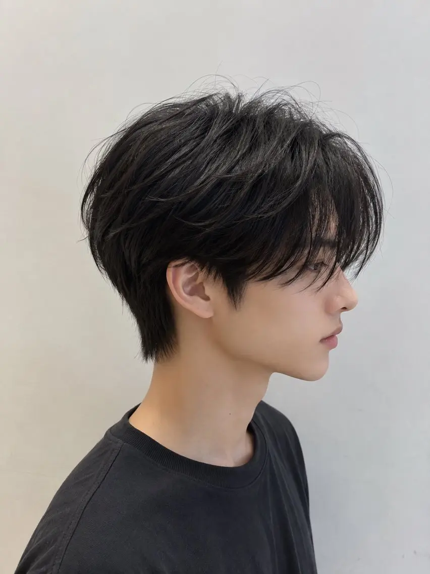 メンズ カット Cocoro 艶カラー🎀のヘアスタイル