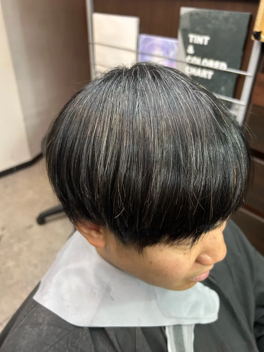 【メンズ限定】縮毛矯正+カット‼️の写真
