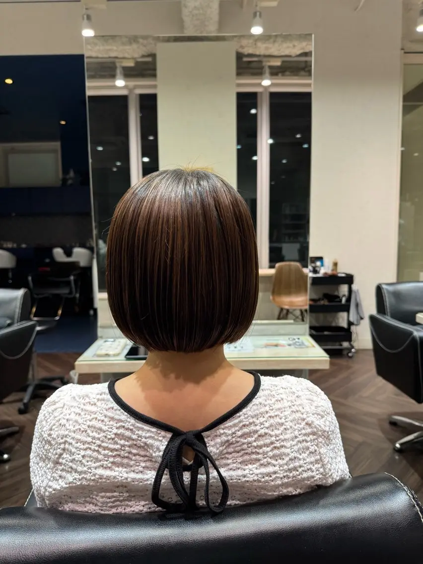 ショート ボブ 撮影モデル様募集✨ ケンジのヘアスタイル