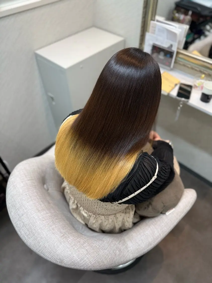 ロング トリートメント ヘッドスパ 髪質改善/縮毛矯正 アンナ🍊のヘアスタイル