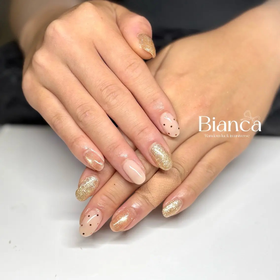 ネイル ハンドネイル Bianca元住吉店 香奈のネイルデザイン