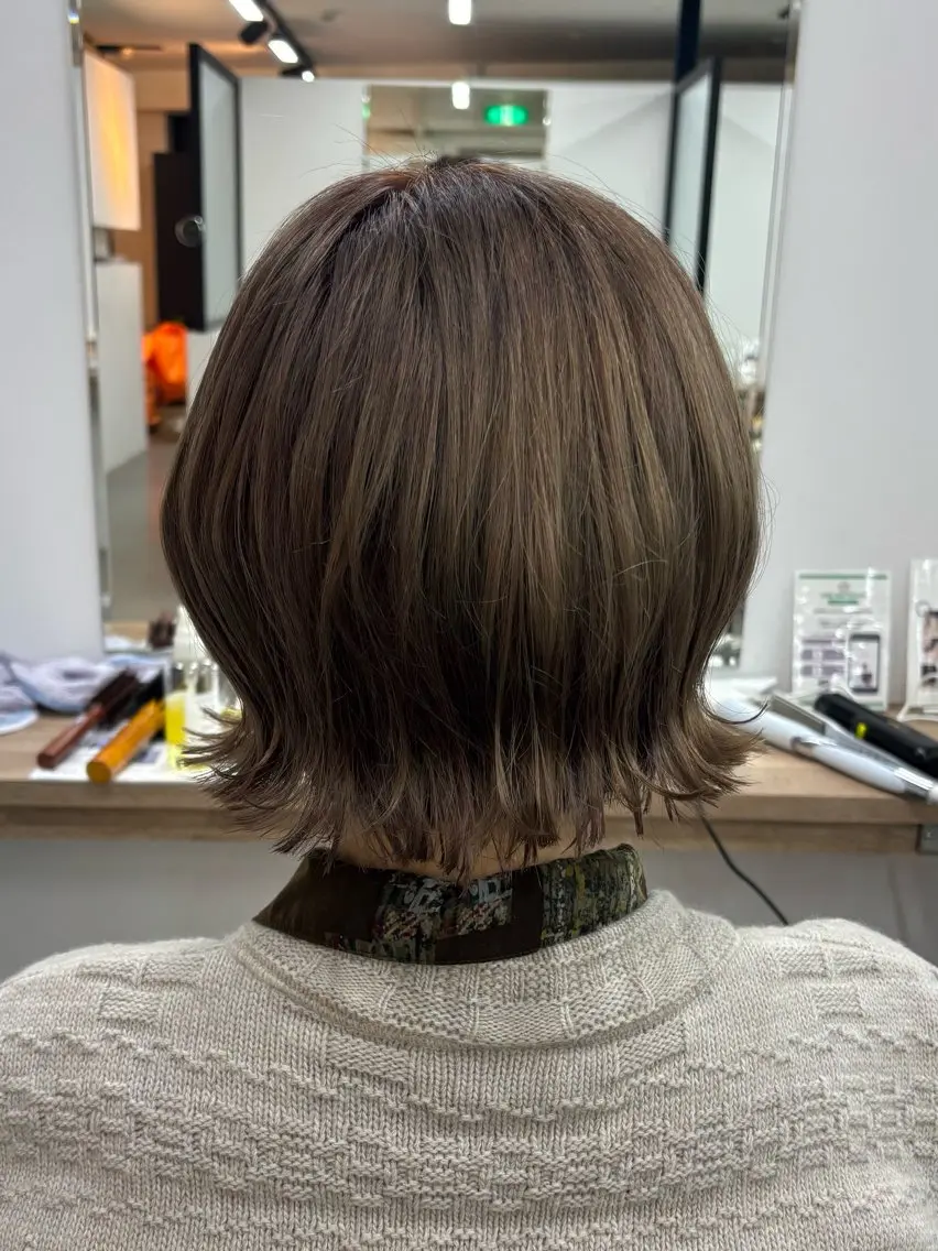 ショート カラー カットモデル募集中 💇🏻　福田彩南のヘアスタイル