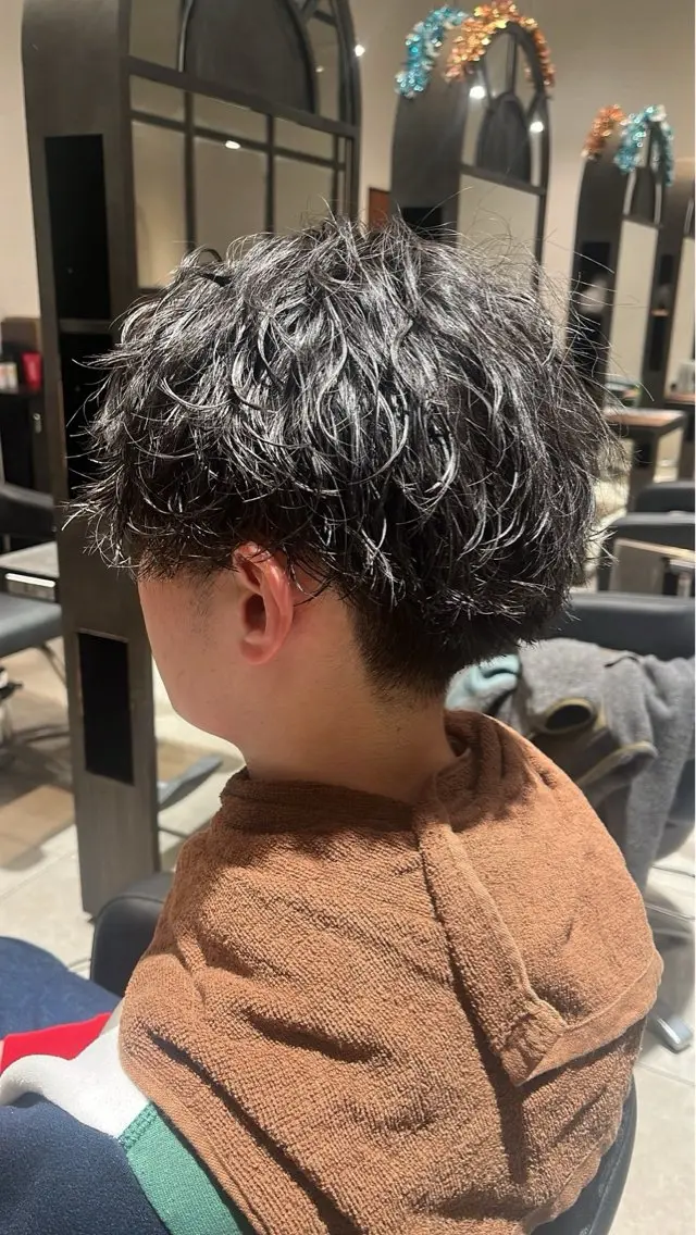 パーマ 永田 幸枝のヘアスタイル
