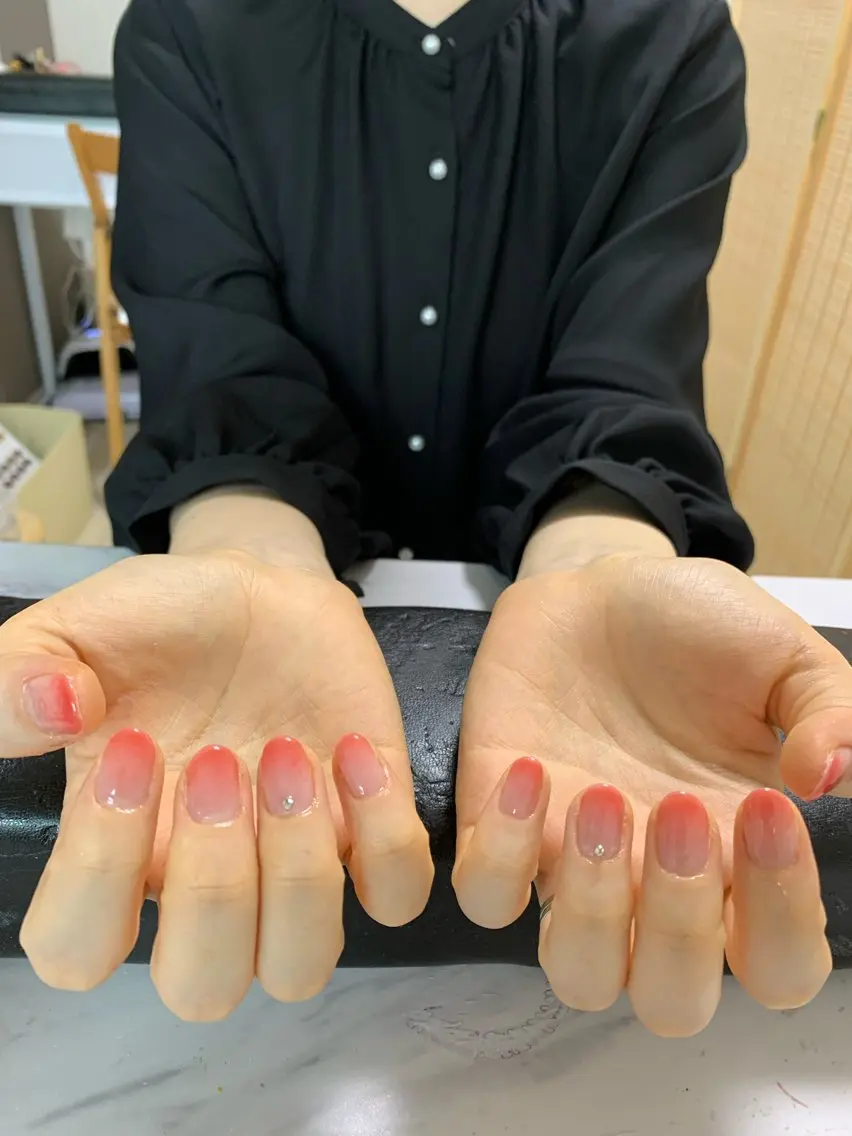 カラーグラデーションの写真