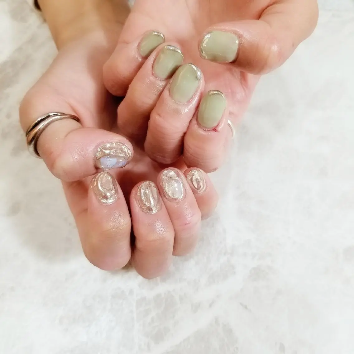 ネイル ハンドネイル nijiiro🌈 サトウのネイルデザイン