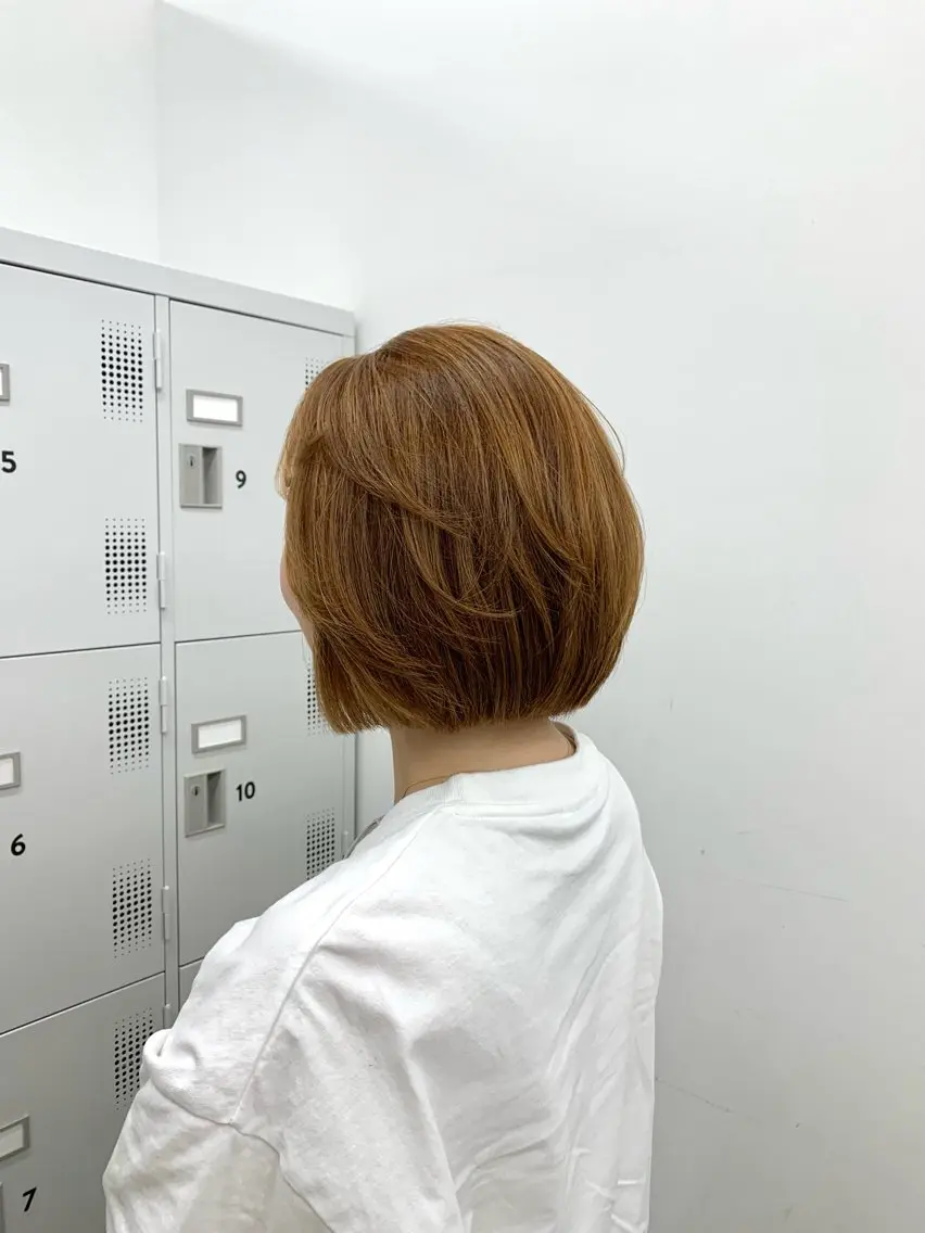 ショート カラー カット ヘアカラー トリートメント 本格ヘッドスパ🌿 ×ヘア　佐藤のヘアスタイル