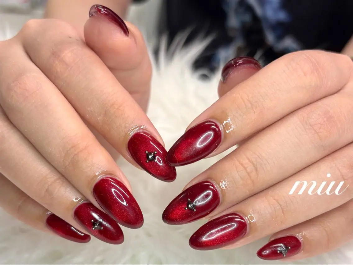 ネイル ハンドネイル miunail🍒 mioのネイルデザイン