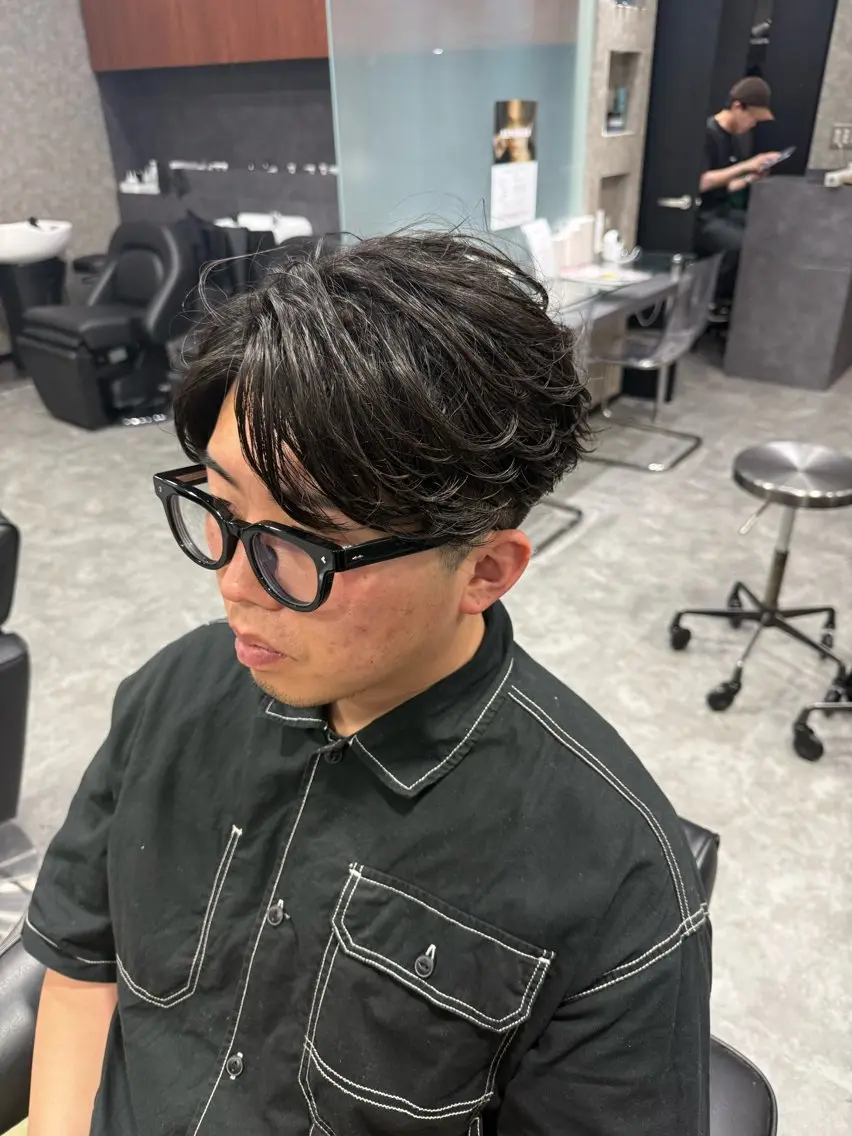 メンズ メンズパーマ パーマ 本田 有里のヘアスタイル